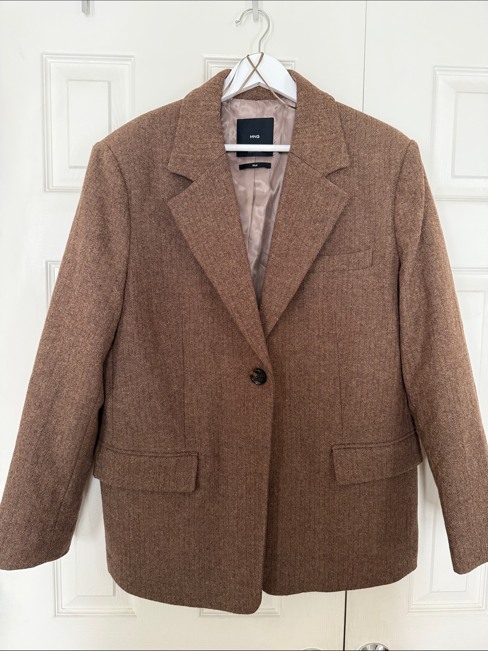 MANGO Wool Blazer